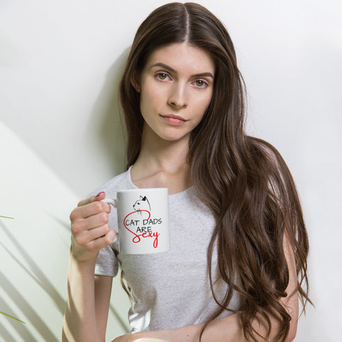 Cat Dad's Are Sexy Coffee Mug